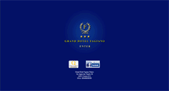 Desktop Screenshot of grandhotelfagiano.it
